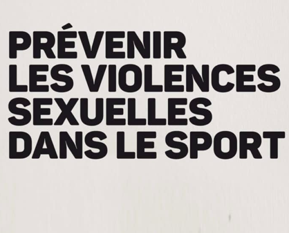 Prévenir les violences sexuelles dans le sport 